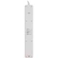 InLine® Socket strip, 5-way CEE 7/3, with protection and USB QC3.0 white