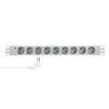 Basic Rack PDU 9-way German socket, light grey